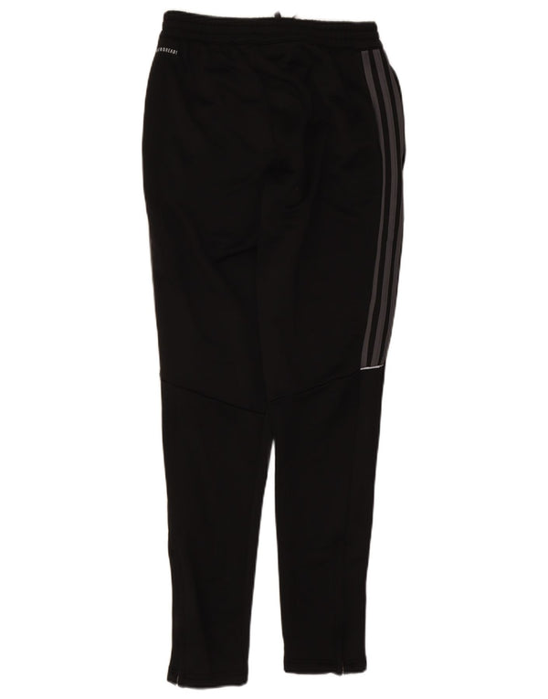 Adidas Mens Aeroready Tracksuit Trousers Small Black Polyester