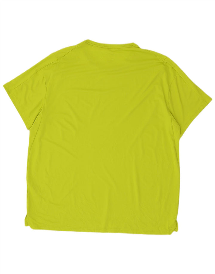 Nike Mens Dri Fit T-Shirt Top XL Green Polyester