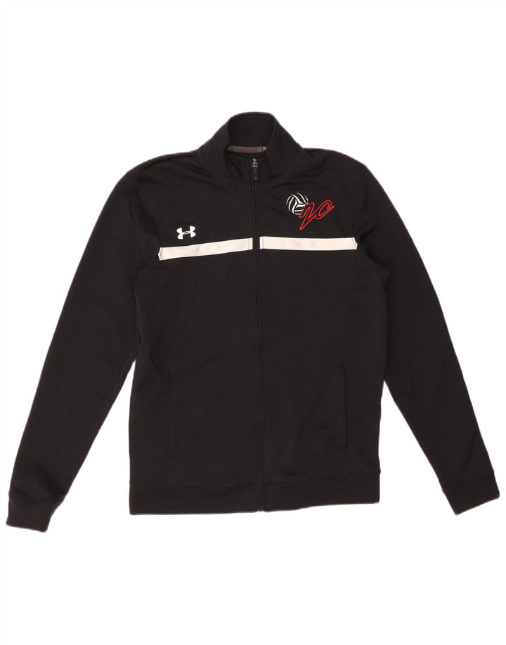 Under Armour Mens Graphic Tracksuit Top Jacket XS Black Polyester