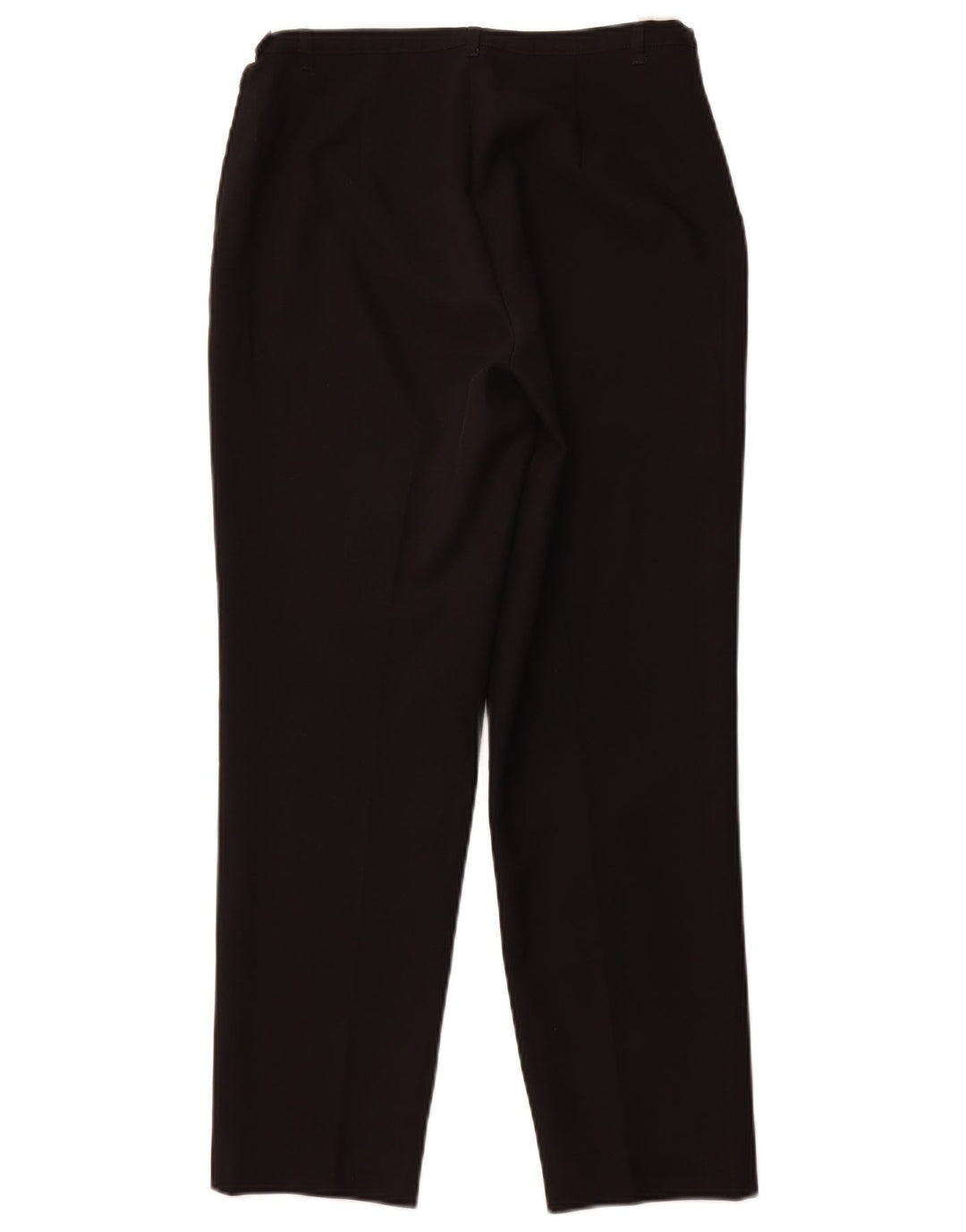 BENETTON Womens Tapered Casual Trousers IT 44 Medium W30 L27 Black