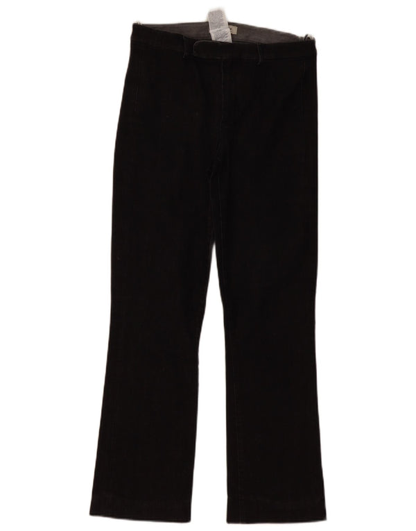 MAX MARA Womens Bootcut Jeans UK 10 Small W28 L28 Grey Cotton