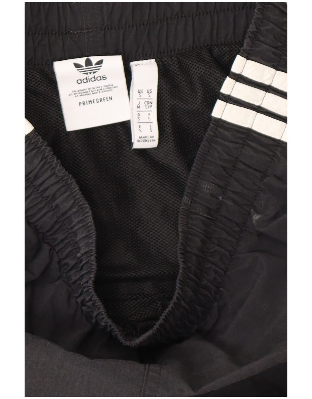 Adidas Mens Primegreen Sport Shorts Small  Black Polyester