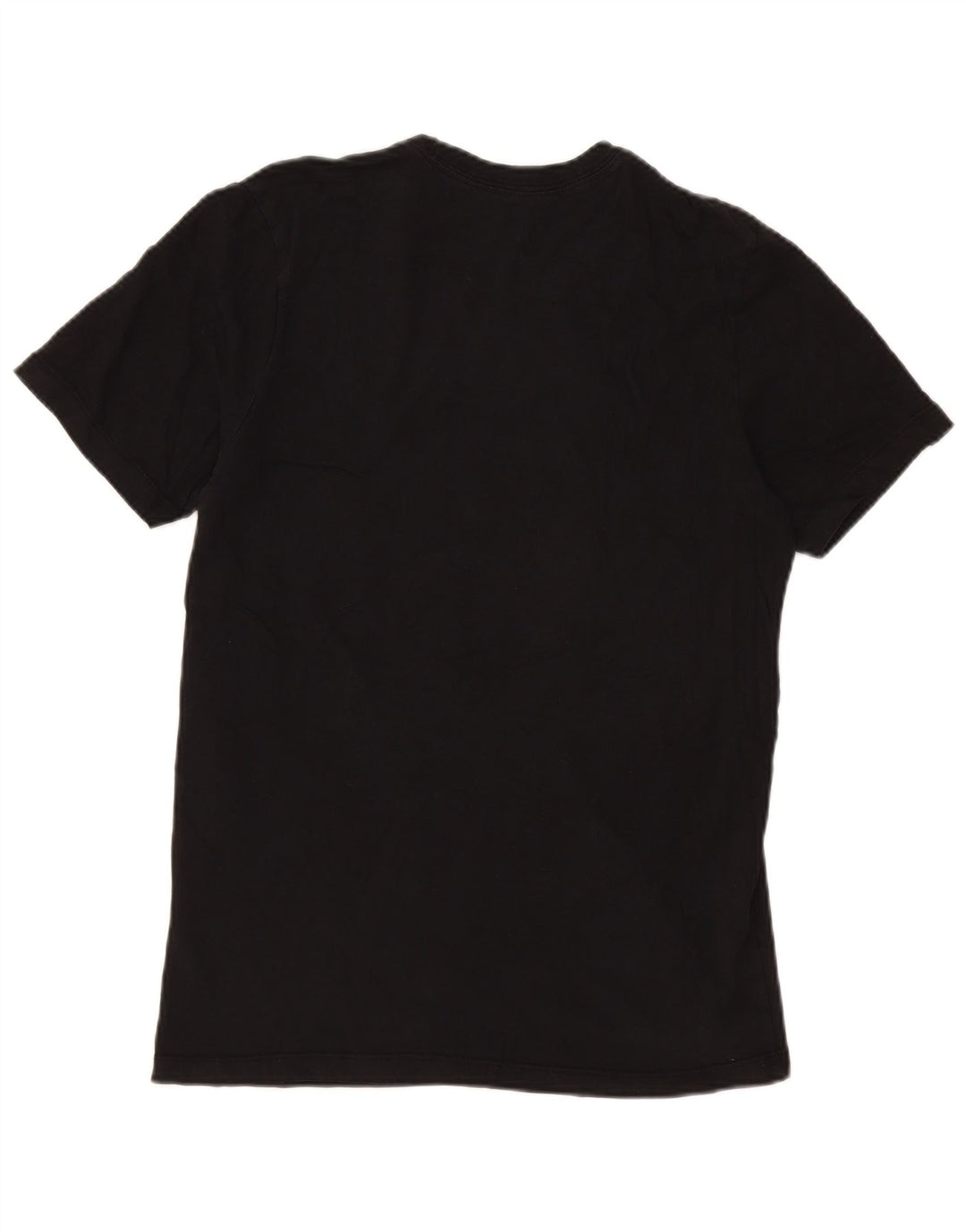 Nike Mens Graphic T-Shirt Top Medium Black Colourblock Cotton