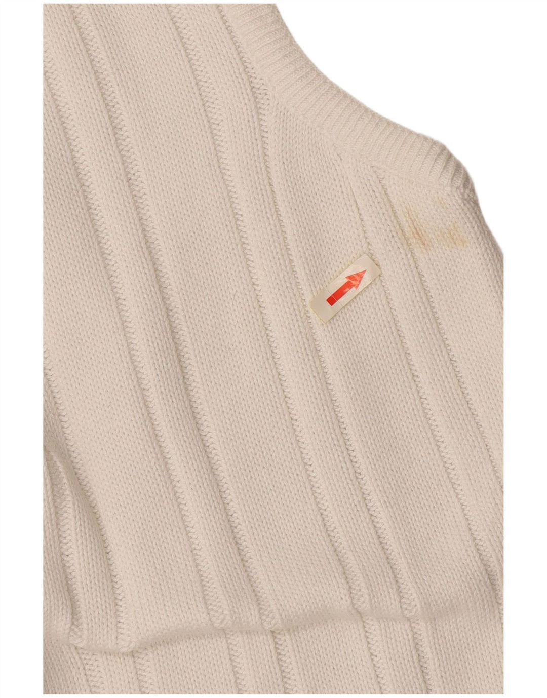 Lacoste Mens Vest Tank Top Size 6 XL White Cotton