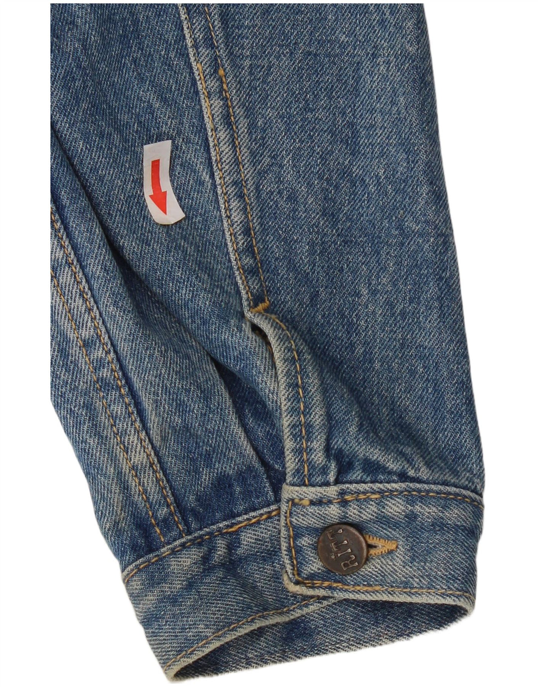Ritt Mens Denim Jacket UK 40 Large Blue Cotton