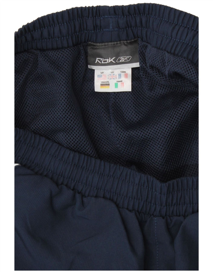 Reebok Boys Tracksuit Trousers 13-14 Years Navy Blue