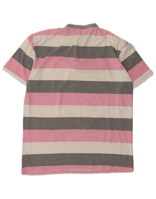 Levi's Mens T-Shirt Top Medium Multicoloured Striped