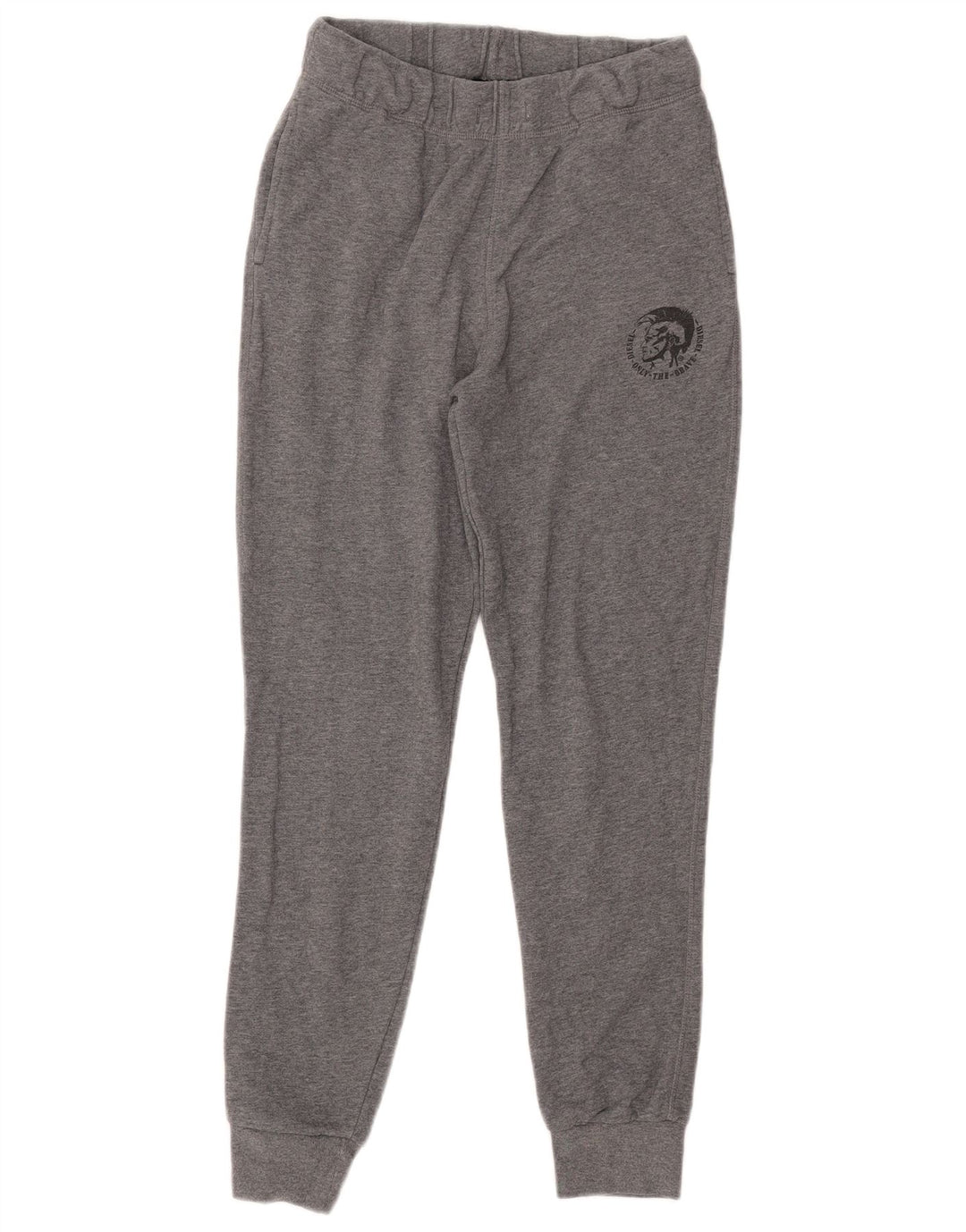 DIESEL Boys Tracksuit Trousers Joggers 15-16 Years Grey Cotton