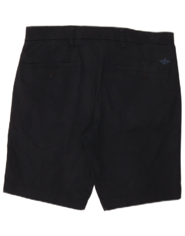 Dockers Mens Chino Shorts W31 Medium Black Cotton