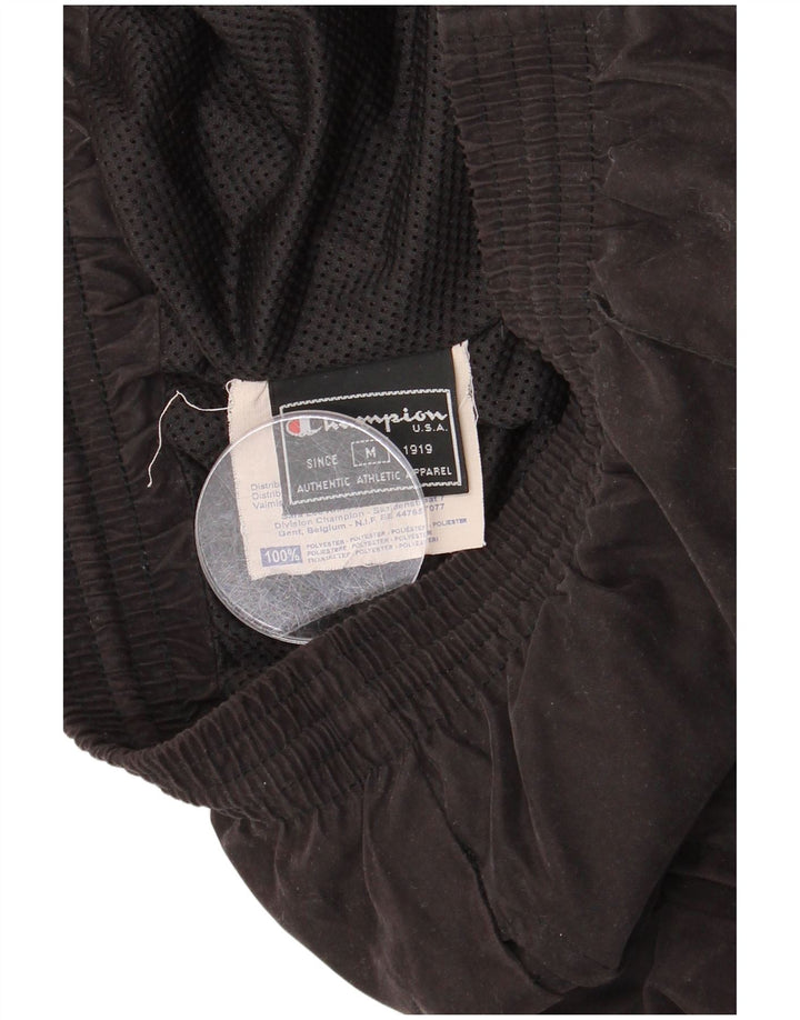 CHAMPION Mens Tracksuit Trousers Medium Black Polyester