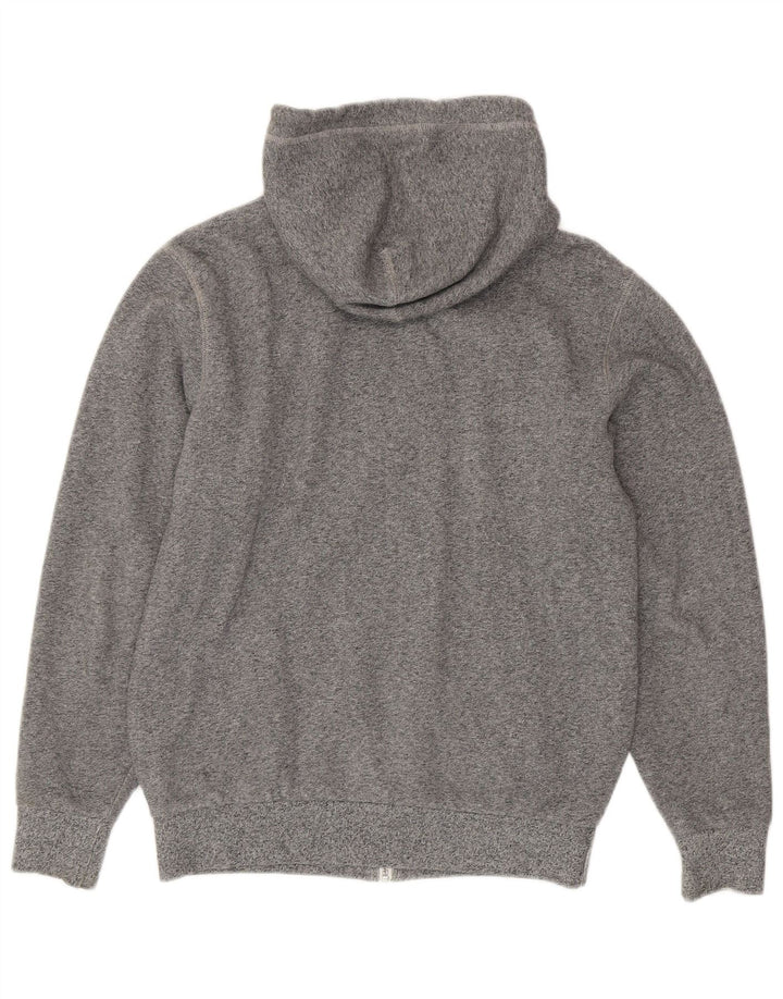 Jack Wills Mens Zip Hoodie Sweater Medium Grey Cotton