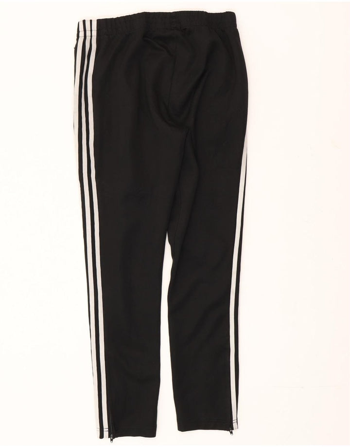 Adidas Womens Tracksuit Trousers UK 14 Medium Black Polyester