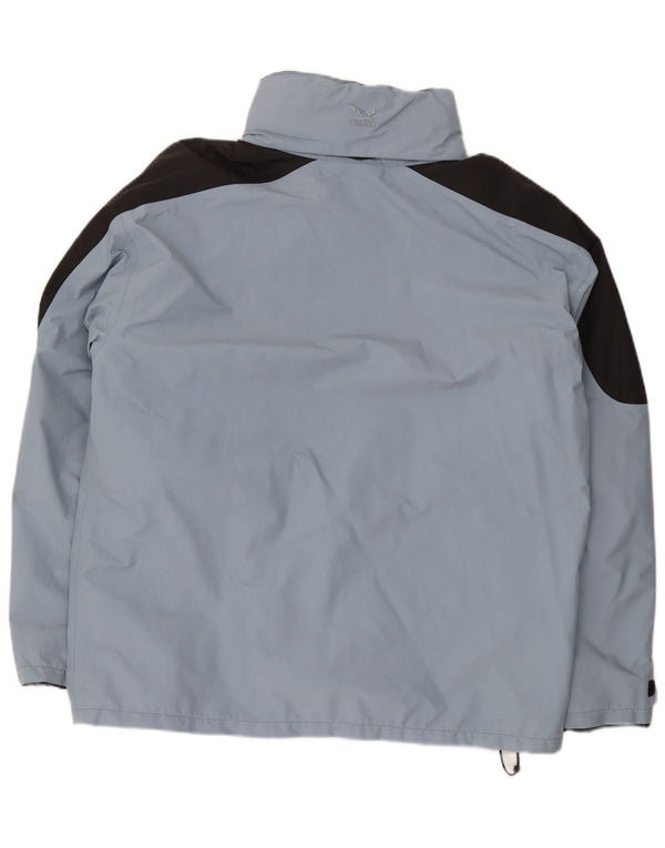 SALEWA Mens Ski Jacket UK 42 XL Blue Colourblock Polyester