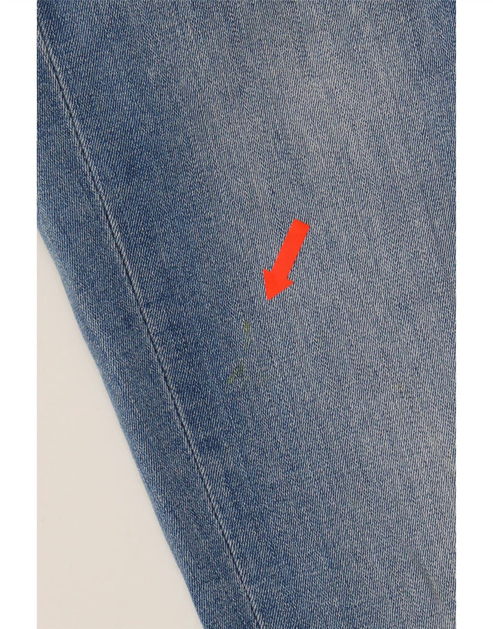 LEVI'S Womens 714 Straight Jeans W26 L25 Blue Cotton Vintage Levi's and Second-Hand Levi's from Messina Hembry 