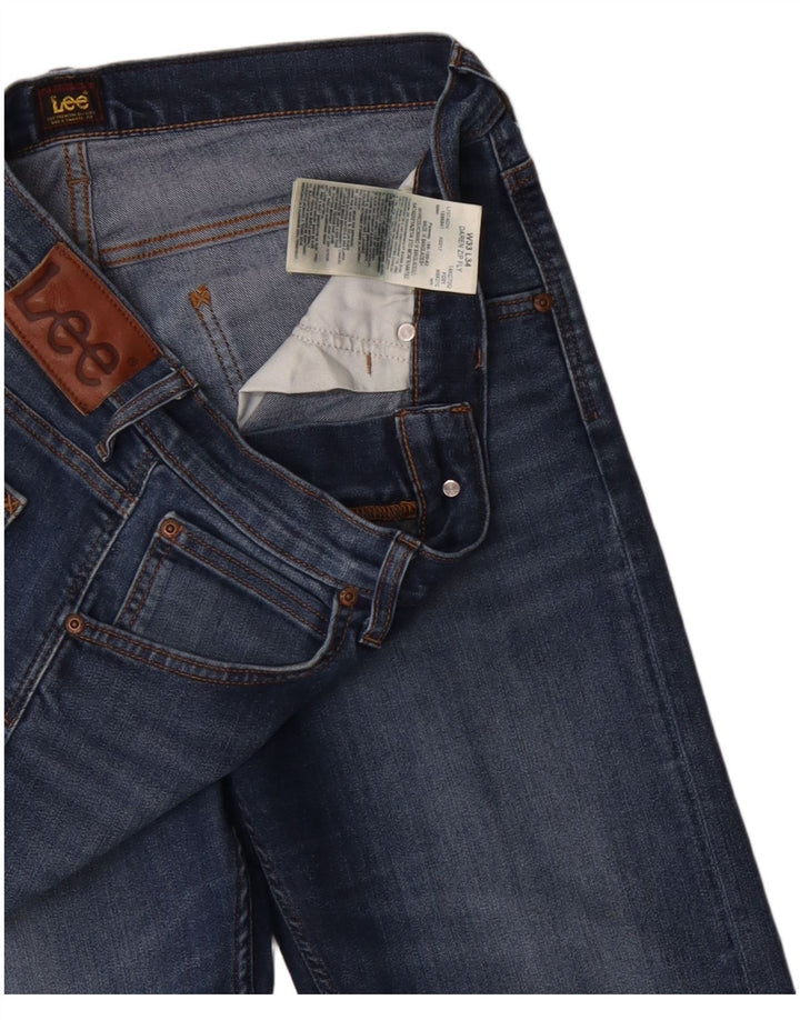 Lee Mens Daren Slim Jeans W33 L34 Blue Cotton