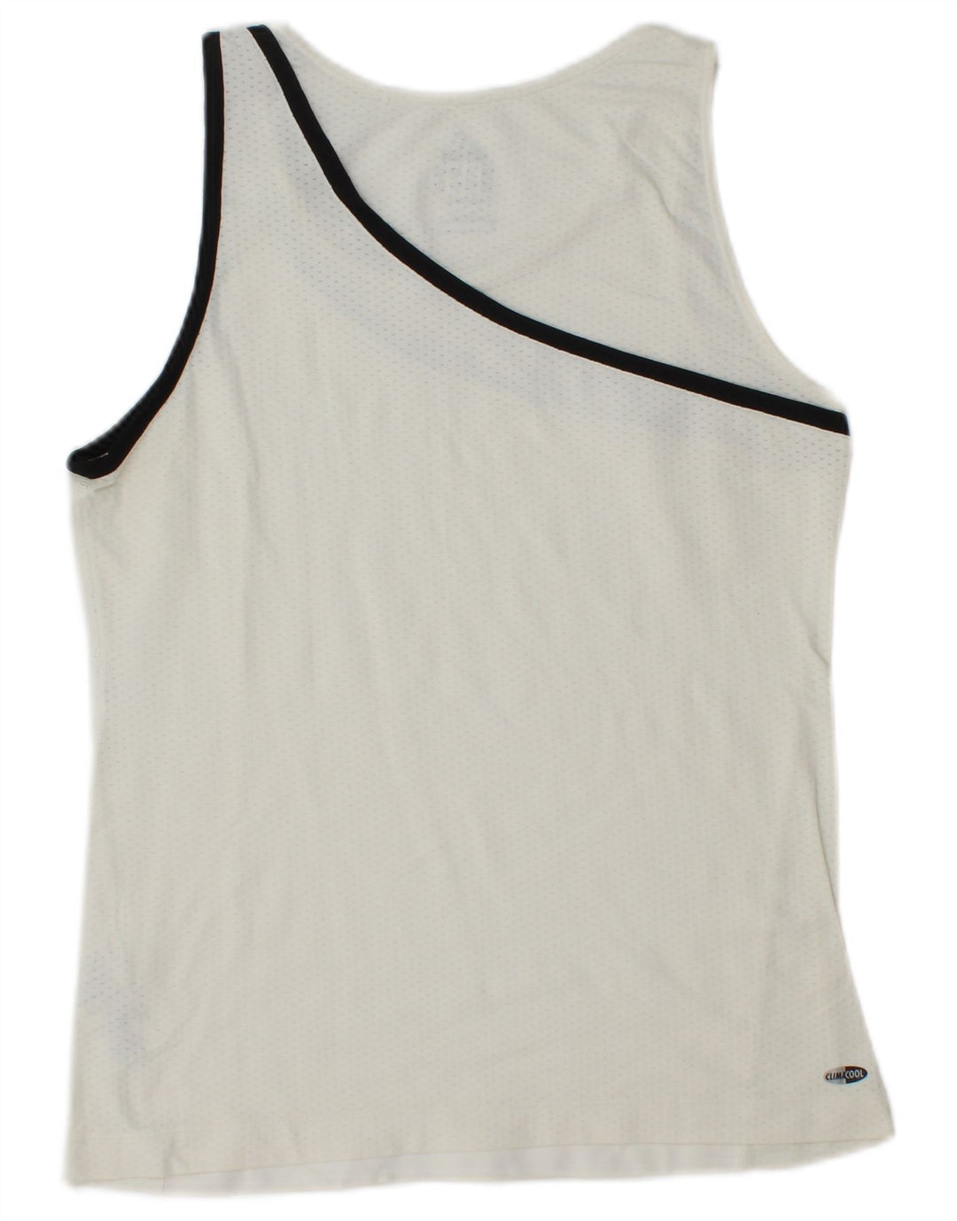 Adidas Womens Climacool Vest Top UK 14 Medium White Polyester