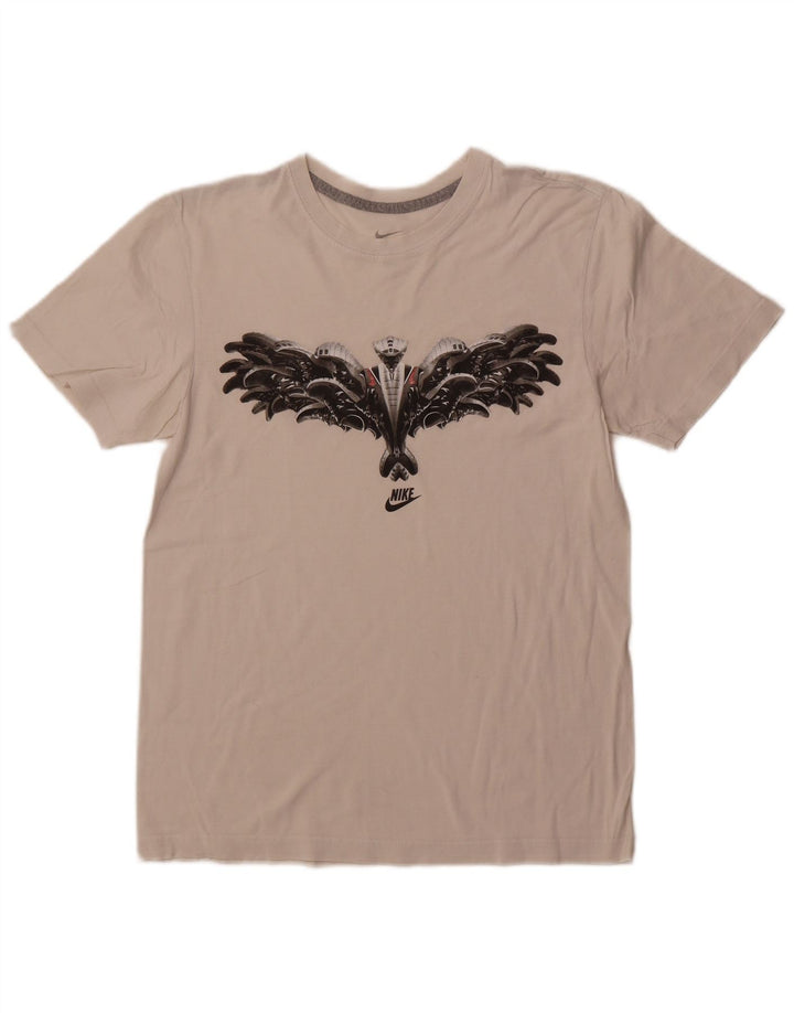 NIKE Mens Graphic T-Shirt Top Small White