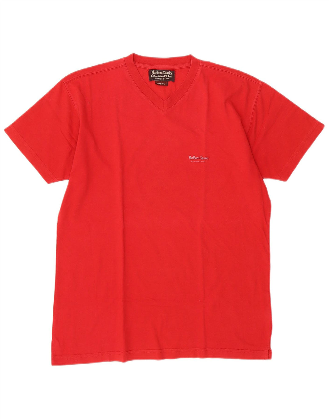 MARLBORO CLASSICS Mens T-Shirt Top Medium Red Cotton
