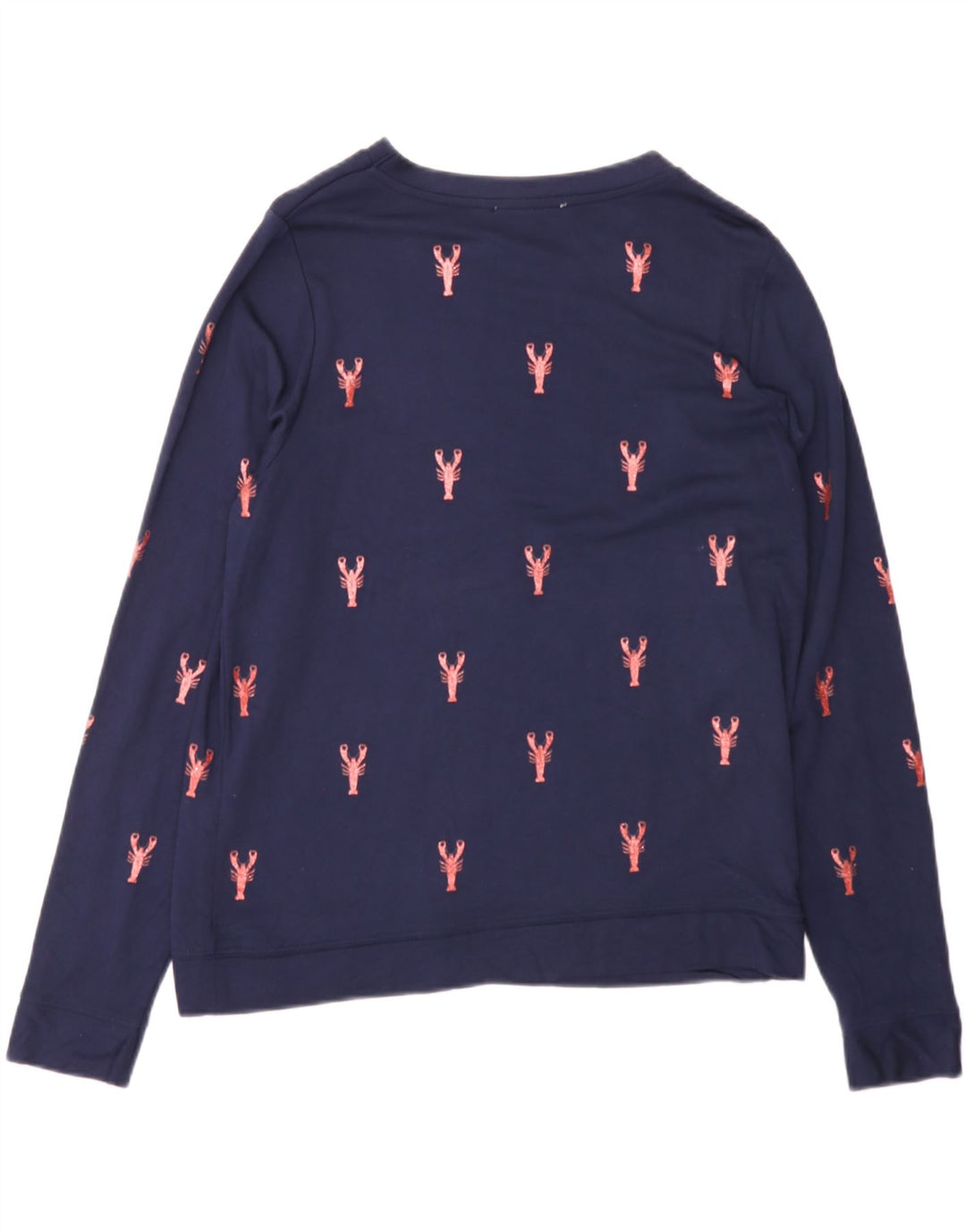 OASIS Womens Oversized Sweatshirt Jumper UK 10 Small Navy Blue Vintage Oasis and Second-Hand Oasis from Messina Hembry 