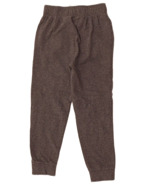 Puma Boys Tracksuit Trousers Joggers 7-8 Years Small Grey Cotton