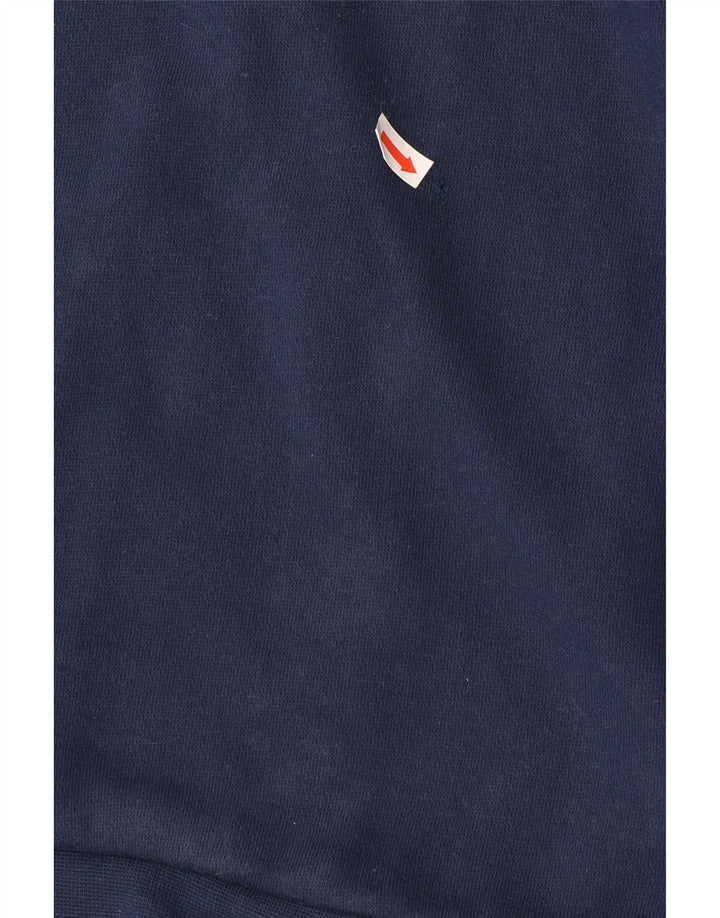 ADIDAS Mens Climalite Tracksuit Top Jacket UK 52/54 2XL Navy Blue Cotton