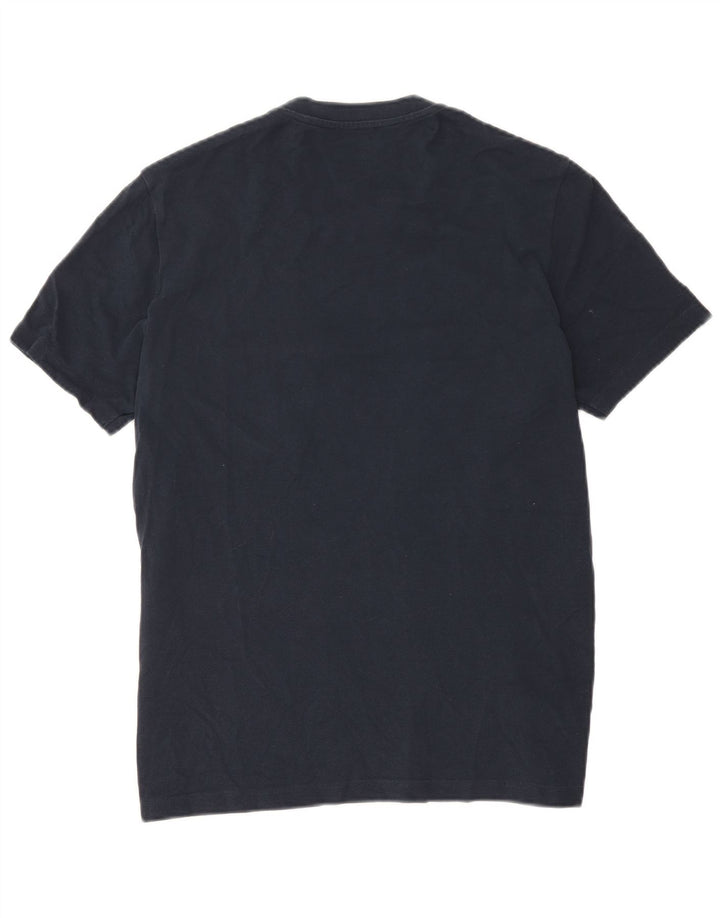 Fay Mens T-Shirt Top XL Navy Blue Striped