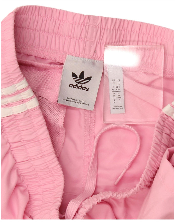 Adidas Womens Sport Shorts UK 12 Medium Pink