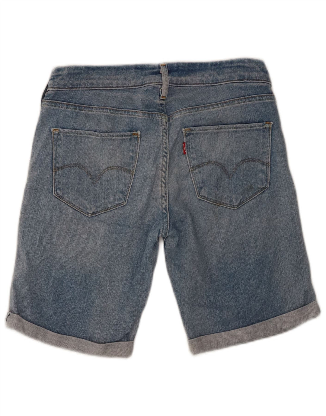 LEVI'S Womens Denim Shorts W28 Medium  Blue Cotton