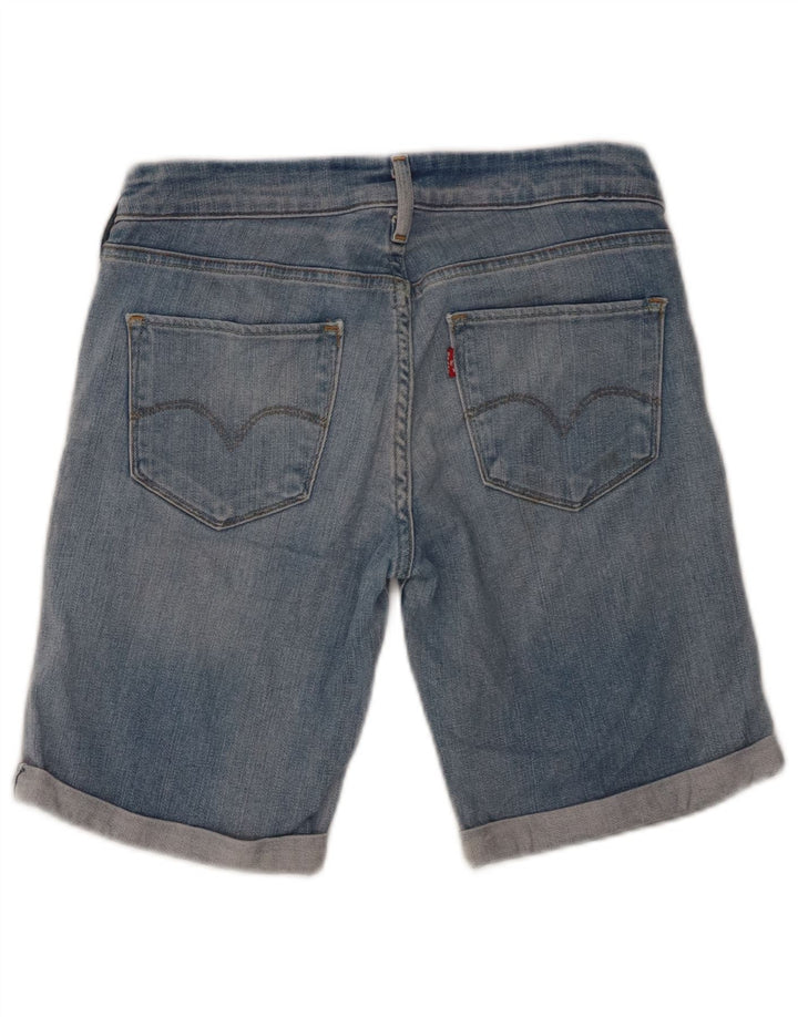 LEVI'S Womens Denim Shorts W28 Medium  Blue Cotton