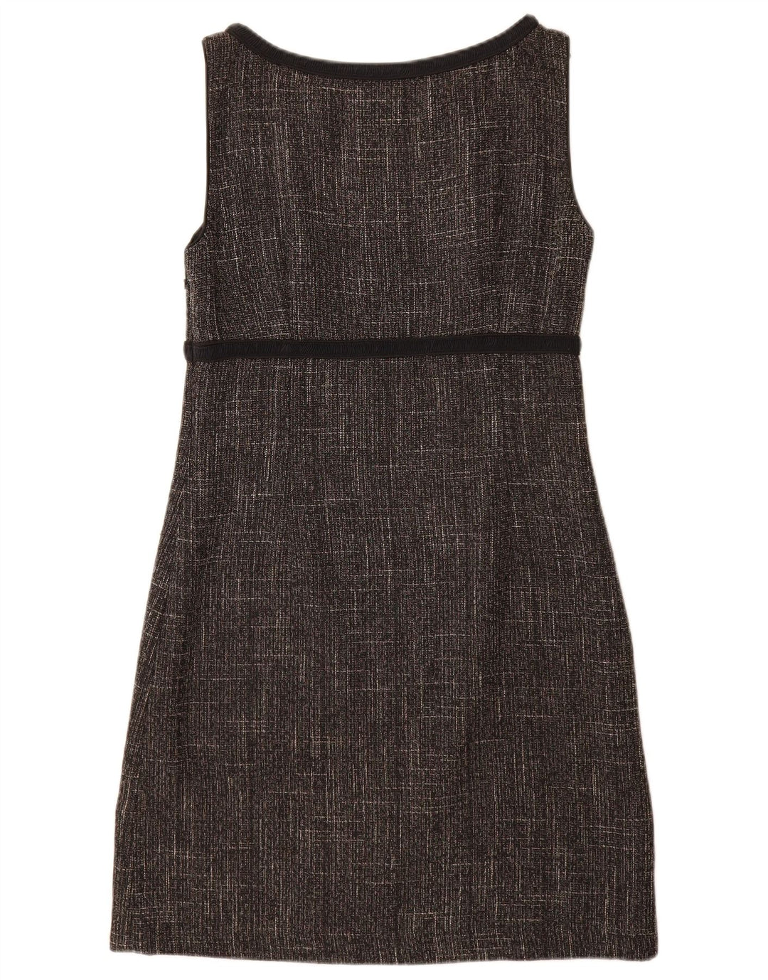 Hobbs Womens Sleeveless Sheath Dress UK 10 Small Black Polyester
