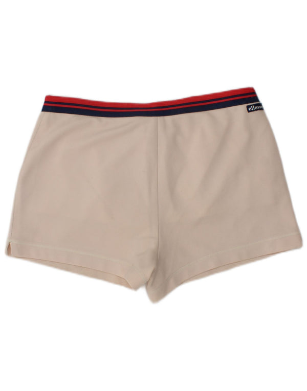 ELLESSE Womens Chino Shorts W30 Medium Off White