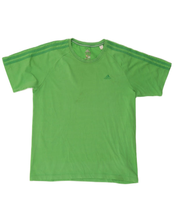 ADIDAS Mens Clima 365 T-Shirt Top Medium Green