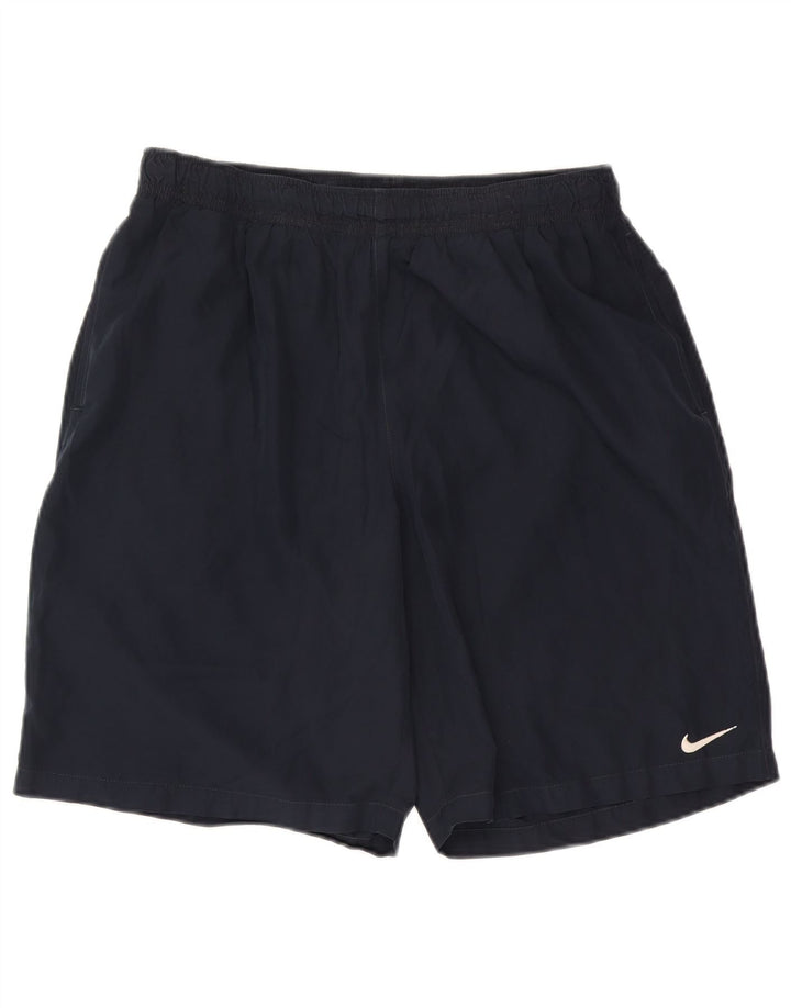 Nike Mens Graphic Swimming Shorts XL  Navy Blue Polyester