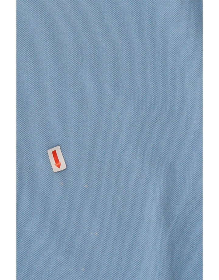 POLO RALPH LAUREN Mens Polo Shirt Large Blue Cotton Vintage Polo Ralph Lauren and Second-Hand Polo Ralph Lauren from Messina Hembry 