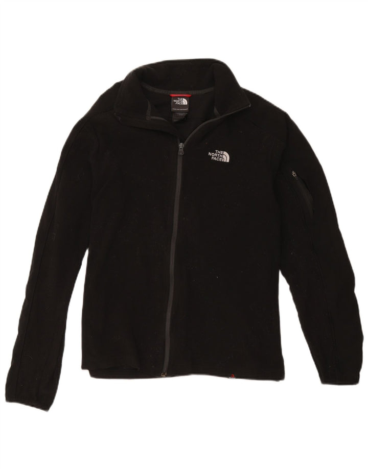 The North Face Womens Fleece Jacket UK 38 Medium Black Polyester