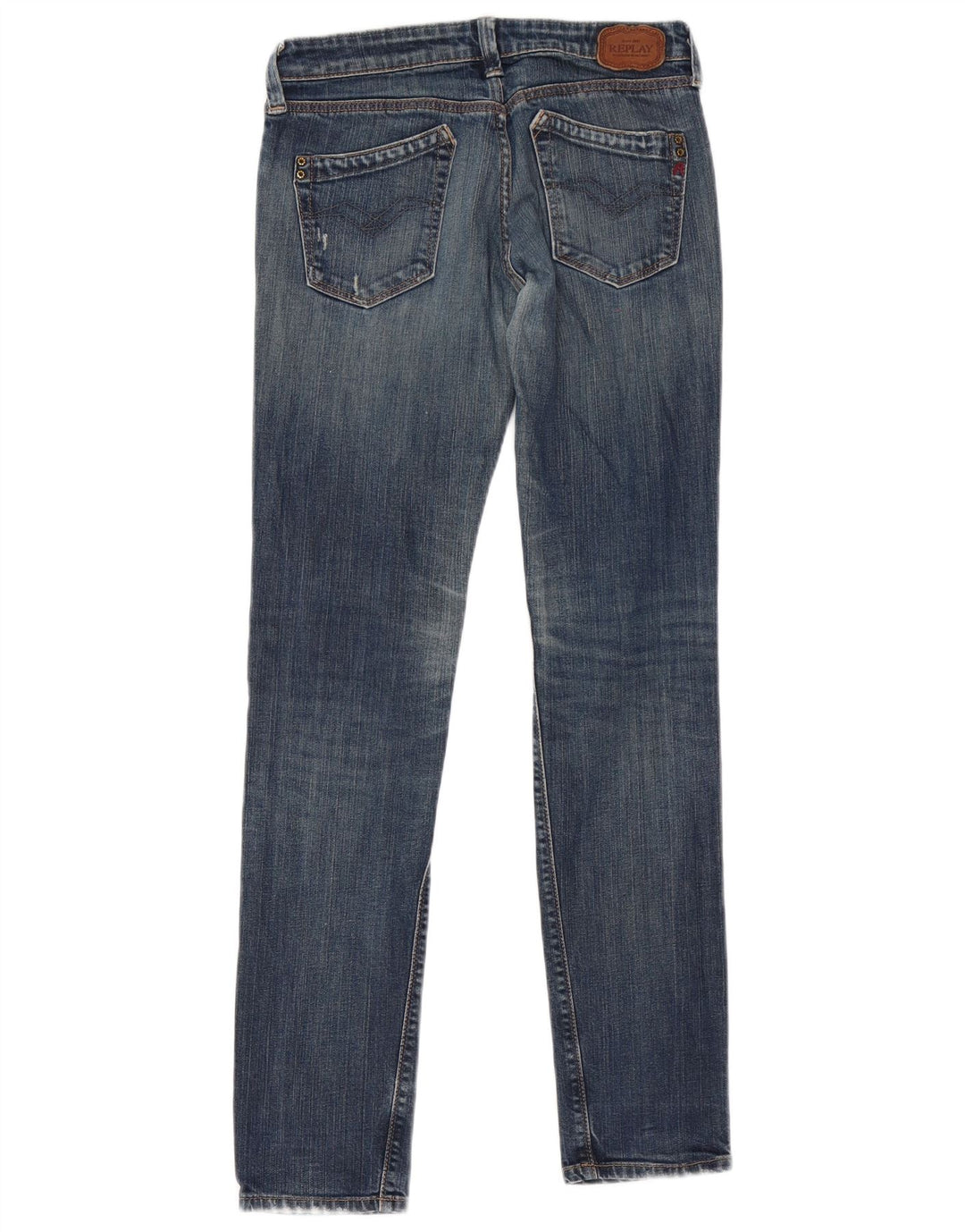 Replay Womens Slim Jeans W29 L31 Blue