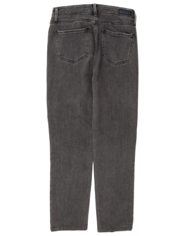 Tommy Hilfiger Womens Cropped Jeans W27 L25 Grey Cotton