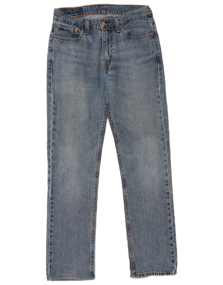 Levi's Mens 514 Straight Jeans W30 L32 Blue Cotton