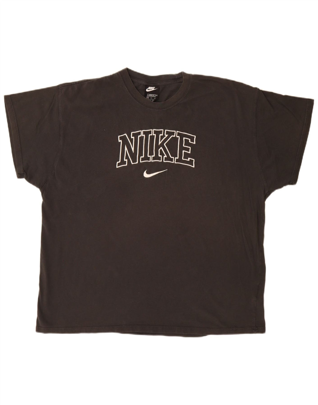 NIKE Mens Loose Fit Graphic T-Shirt Top 2XL Black Cotton