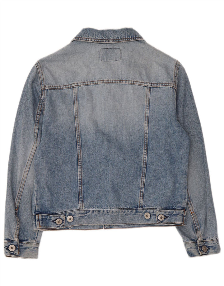 Guess Boys Denim Jacket 9-10 Years Blue Cotton