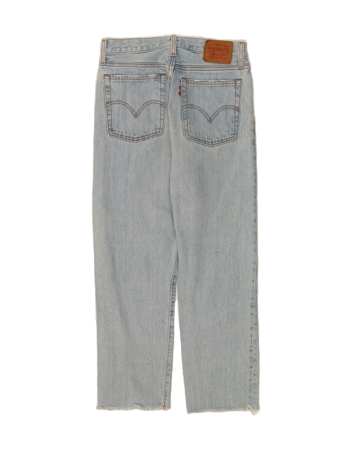 LEVI'S Womens Straight Jeans W26 L25 Blue Cotton Vintage Levi's and Second-Hand Levi's from Messina Hembry 