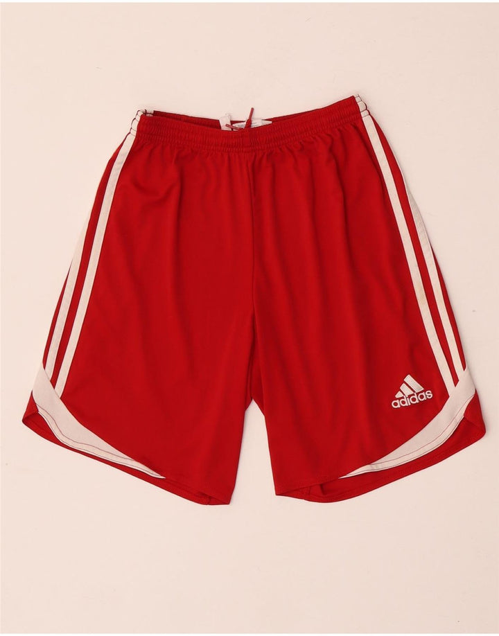 Adidas Mens Climacool Sport Shorts XS  Red Colourblock Polyester