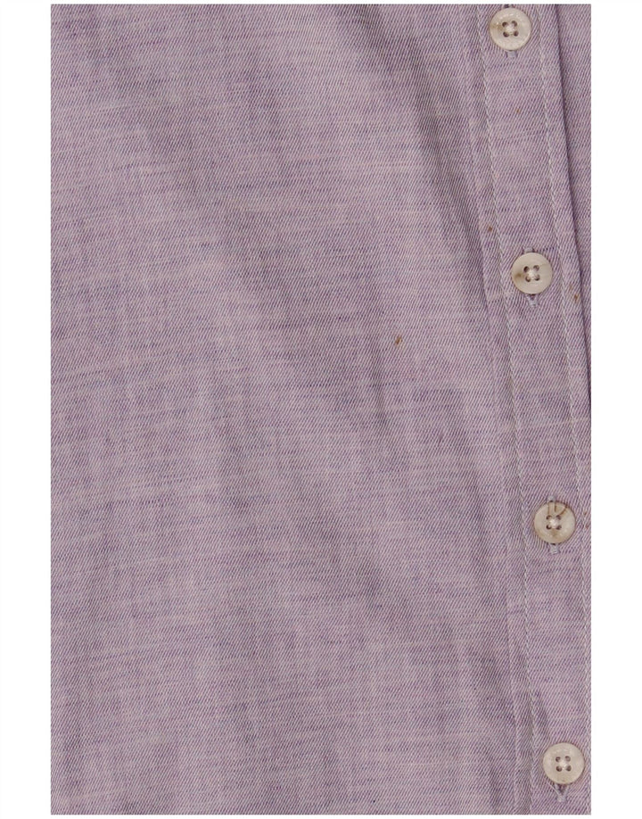 FAT FACE Mens Shirt UK 12 Medium Purple