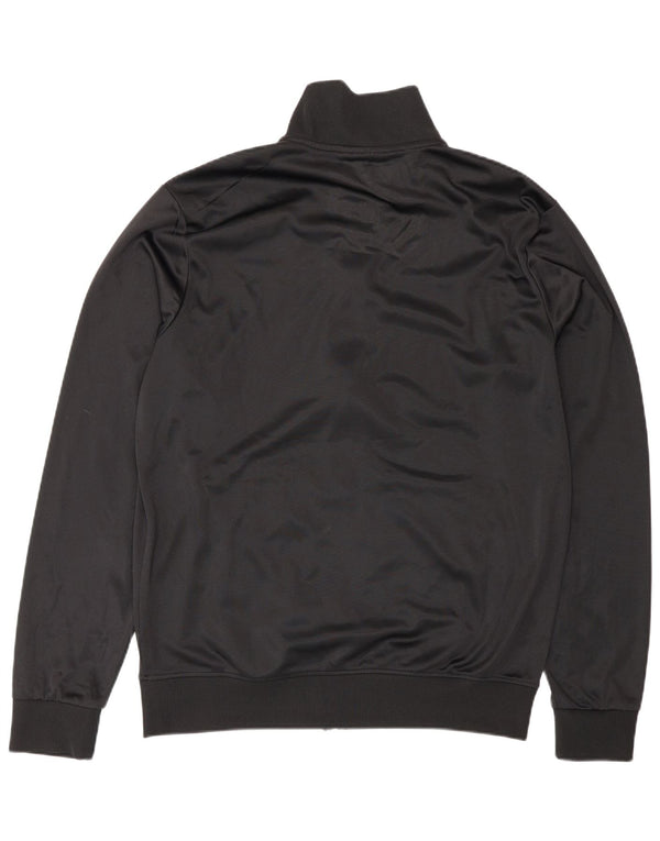 Diadora Mens Tracksuit Top Jacket XL Black Polyester