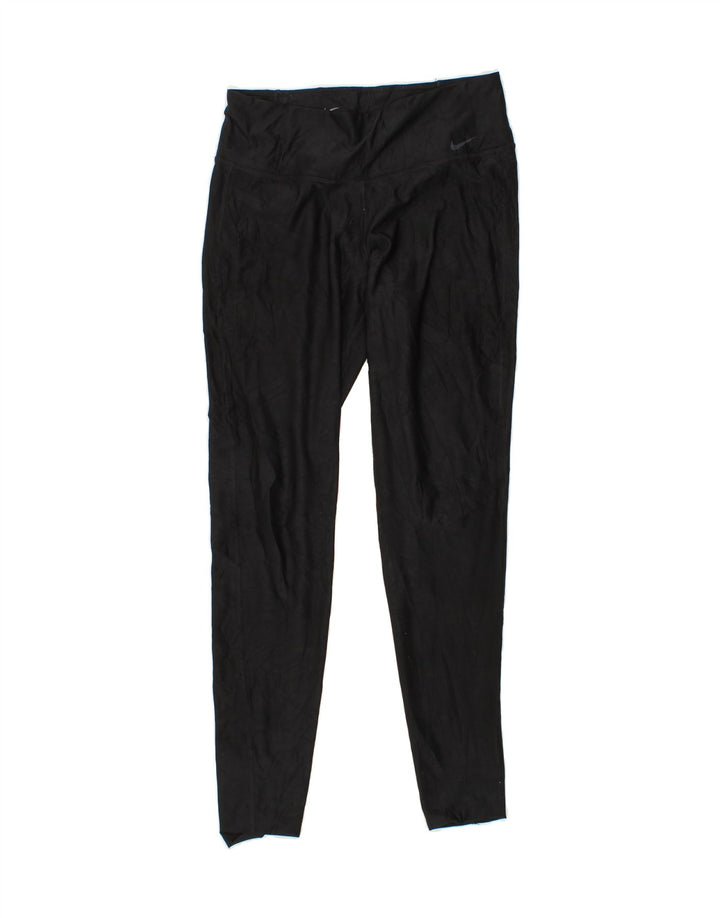 NIKE Womens Dri Fit Leggings UK 10 Small  Black Vintage Nike and Second-Hand Nike from Messina Hembry 