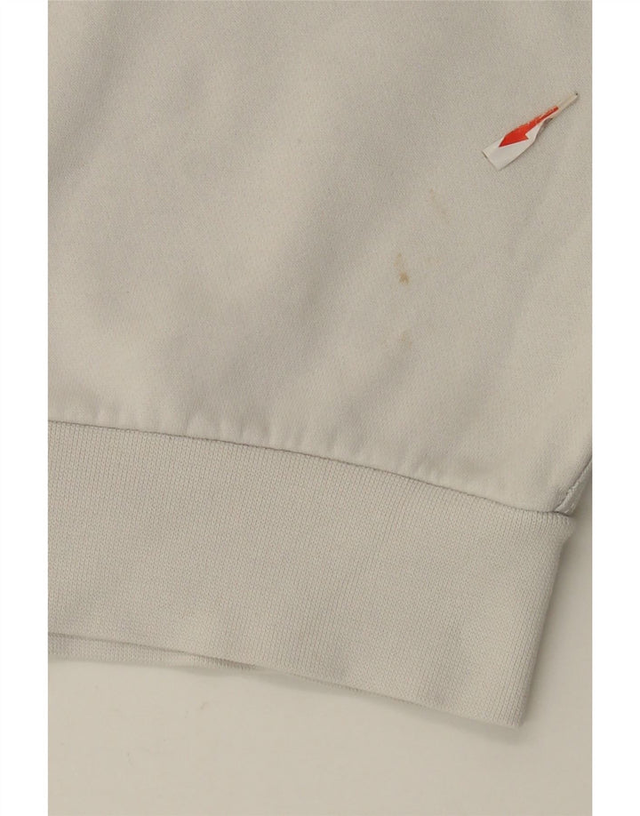Nike Mens Graphic Sweatshirt Jumper XS White Cotton