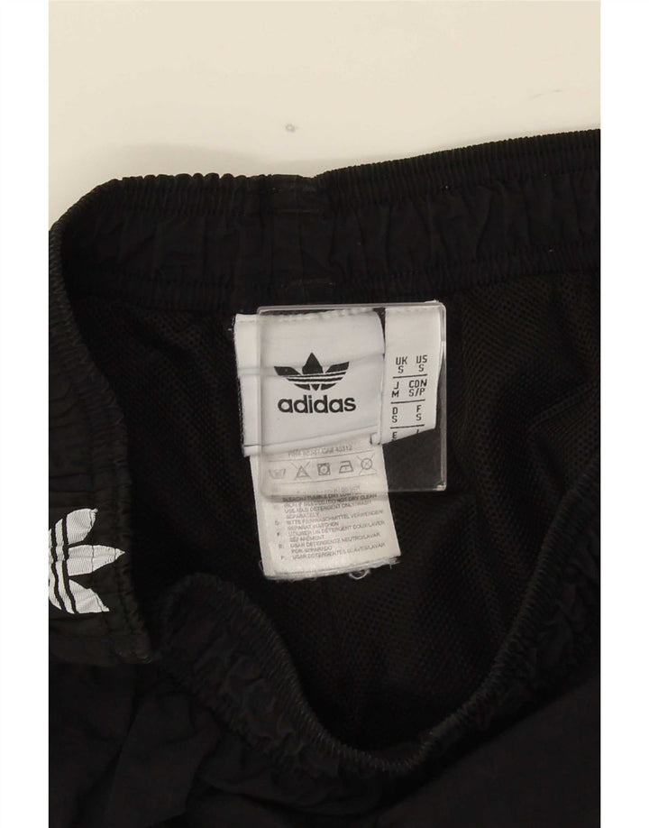 Adidas Mens Graphic Sport Shorts Small Black Polyester