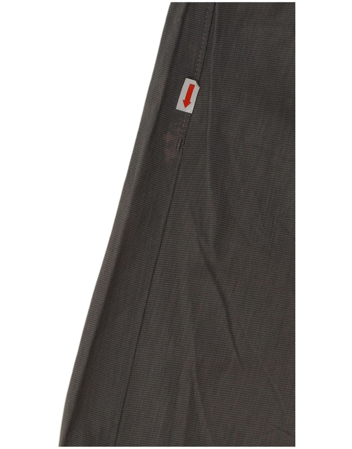 CALVIN KLEIN Mens Straight Casual Trousers W30 L27 Grey Cotton