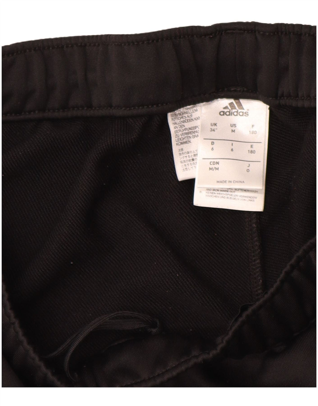 ADIDAS Mens FC Bayern Munchen Tracksuit Trousers Medium  Black Polyester