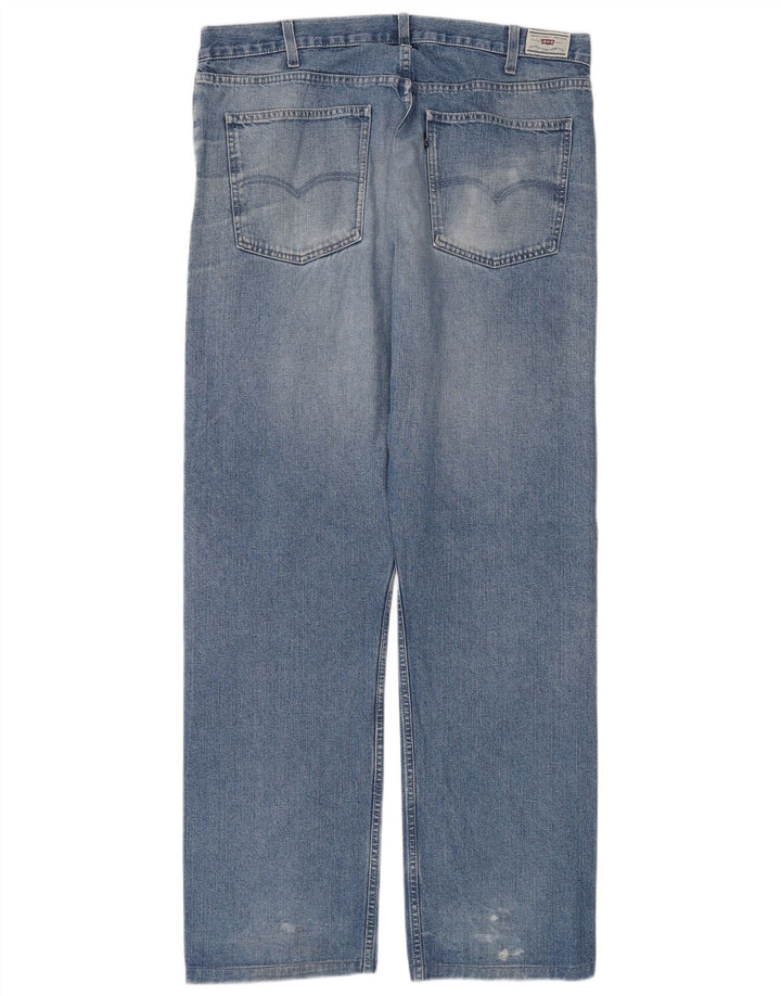 Levi's Mens Straight Jeans W38 L34 Blue